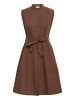 ICHI Freizeitkleid IHFANTY Regular fit in FONDUE FUDGE