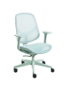 Beliani Bürostuhl AERI in Grün/Schwarz - (W) 60 x (H) 93 x (L) 60 cm