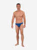 HOM Badehose Swim Micro Briefs Calcio in navy print
