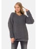 Cipo & Baxx Pullover 2-teilig in ANTHRACITE