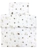 TupTam Kinder Bettdecken Set Gemustert in beige