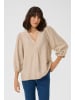 Kaffe Langarm-Bluse KAlui Regular fit in Feather Grey CC