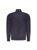 Coveri Moving Blau Viskose Herren Pullover