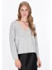 DreiMaster Women Cardigan in grey melange
