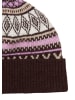 Marc O'Polo DENIM Jacquard-Strickmütze in Medium Brown
