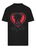 F4NT4STIC T-Shirt Betty Boop Heart in schwarz