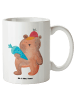 Mr. & Mrs. Panda Tasse Bär Schultüte ohne Spruch in Weiß