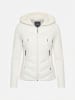KOROSHI Damenjacke in materialmix in weiß