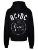 F4NT4STIC Ultra Heavy Hoodie PLUS SIZE ACDC We Salute You Cannon in schwarz
