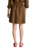 Marc O'Polo DENIM Kurzer Rock A-Shape in Umbra Brown