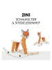 Hauck 2in1 Schaukeltier Rock N Swing (umbaubar in orange,beige