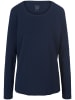 Basler Langarmshirt Cotton in DUNKELBLAU