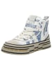 Rebecca White Sneaker High in blau