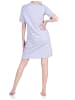 NORMANN kurzarm Nachthemd Schmetterling - 73189 in Grau