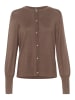 CULTURE Strickjacke CUannemarie Classic fit in Falcon Melange