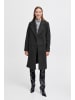 b.young Mantel Reverskragen Jacke Lang BYCILIA COAT 3 in Schwarz