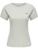 Newline Newline T-Shirt Women Statement Laufen Damen Schnelltrocknend in OYSTER MUSHROOM MELANGE