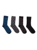 Kisses and Love 4er-Set: Socken in Multicolored