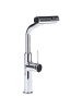 Beliani Küchenarmatur PEGUCHE in Grau - (W) 20 x (H) 44 x (L) 5 cm