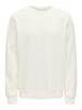 ONLY & SONS Sweatshirt Connor in Cloud dancer