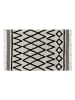 ScandicLiving Teppich, Crossy, 100x160 cm, handgetuftete Baumwolle