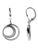 Adeliás Damen Ohrhänger aus 925 Silber mit Zirkonia in silber