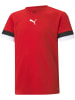 Puma Sportshirt "TeamRISE Jersey Jr" in Rot