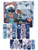 Lilo & Stitch Disney Lilo & Stitch Socken Adventskalender mit 12 Paar in Mehrfarbig