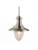 Licht-Erlebnisse Pendelleuchte (B)18 x (L)18 x (T)95 cm in Silber