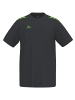 erima Unisex Erwachsene, Erwachsene T-Shirt in schwarz/green gecko