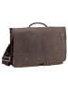 Strellson Aktentasche Richmond Briefbag XL in Dark Brown