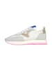 Victoria Leder-Sneaker Grau