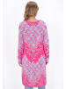IZIA Women Cardigan in pink multicolor