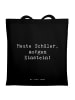 Mr. & Mrs. Panda Tragetasche Spruch Schulanfang Inspiration mit ... in Schwarz