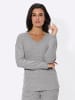 creation L Shirt in grau-meliert