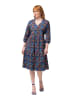 Ulla Popken Kleid in marine