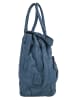 Samantha Look Shopper echt Leder in blau