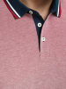 Jack & Jones + Fit Polo Shirt JJEPAULOS Sommer Hemd Pique in Rot