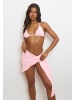 Moda Minx Sarong Scrunch Short Ruffle in Baby Pink