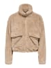 ONLY Teddyfell Jacke in Cuban Sand