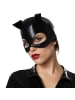 tectake Enganliegendes Catsuit aus Kunstleder, schwarz