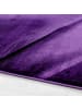 KADIMA DESIGN Teppich Kurzflor Abstrakt Polypropylen saugroboter Wohnzimmer in Violett