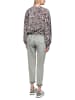 MARC CAIN Bluse mit Leo Print in Rot