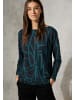 Cecil Shirt mit Knöpfen in Schwarz