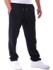 RESLAD Baumwollhose Freizeithose lang in schwarz
