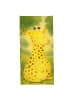 Mr. & Mrs. Panda Strandtuch Giraffe Zufrieden Design ohne Spruch in Sandig