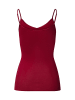 Hanro Spaghettitop Cotton Seamless in red dahlia