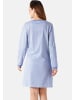 hajo Nachthemd Premium Cotten in Hellblau