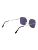 Andy Wolf Unisex Sonnenbrillen Quadrat Silber