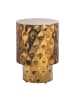 FineBuy Beistelltisch in Gold / Aluminium / 36x36x50